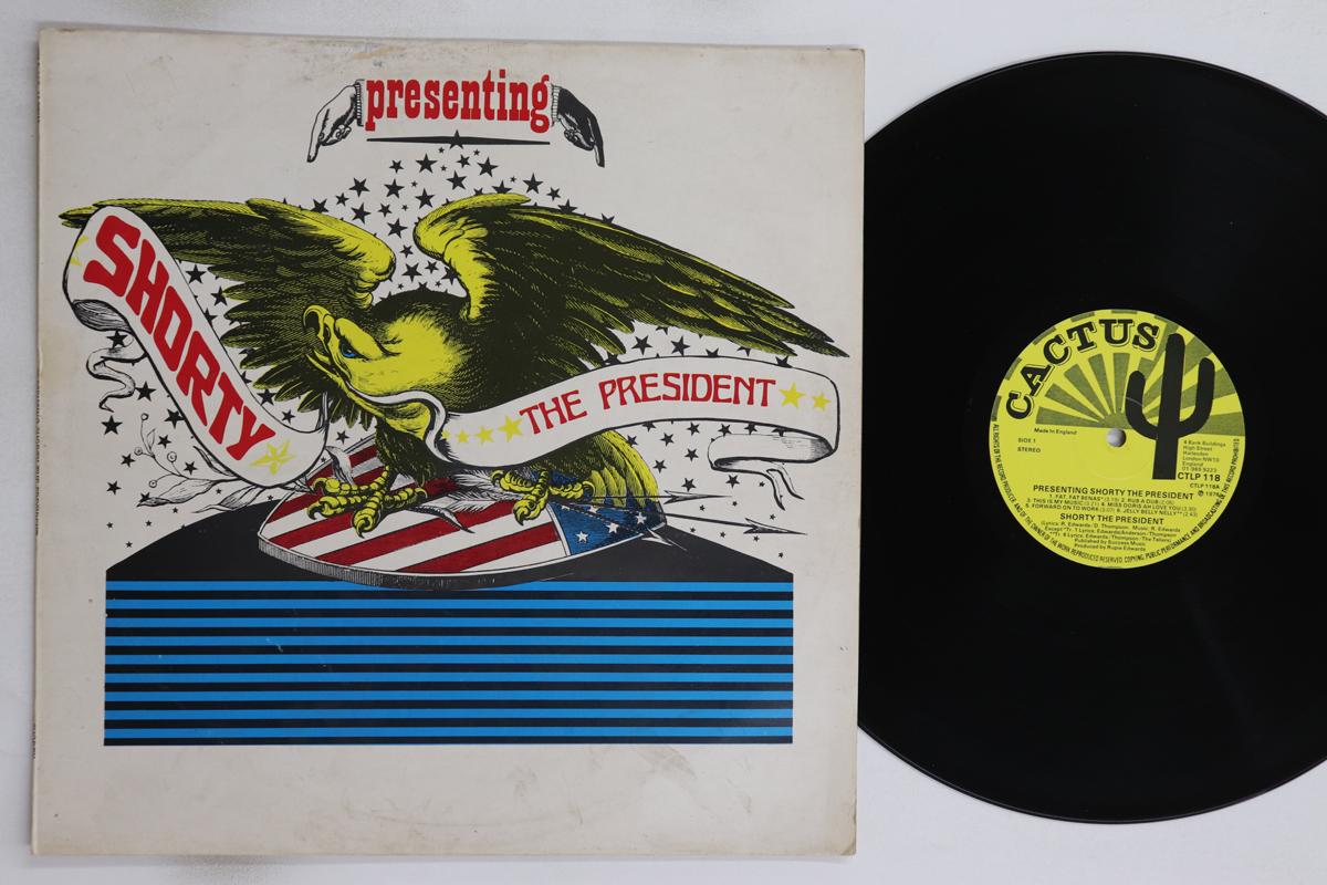 

LP Record SHORTY THE PRESIDENT - Presenting Shorty The President CTLP118 CACTUS JACK, EP 1976 UK Reggae, Ska & Dub Used