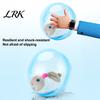 Outdoor Play Animal Toy Electric Automatic Rolling Hamster Ball, Ball with Plush Rabbit Inside, Simulation Interactive Toy, Gift for Toddlers