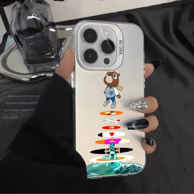 

Kanye West Hot Album Phone Case For iPhone 16 15 14 13 12 11 Pro Max X XR XSMAX 8 7 Plus Candy Matte Shockproof Back Cover iPhone 16 Pro. кедра грудь