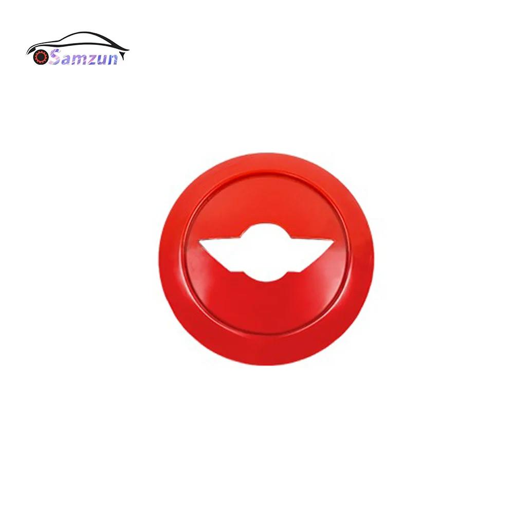 For MINI Cooper R50 R52 R53 Interior Trim Sticker Accessories Car Steering Wheel Center Cover Styling Decoration Middle Panel