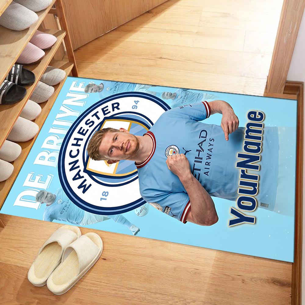 Star Player 3 Customized Name Floor Rug Office Rug Perfect for Foyer Living Rooms Balcony Dormitory Antislip Carpet Office home decor