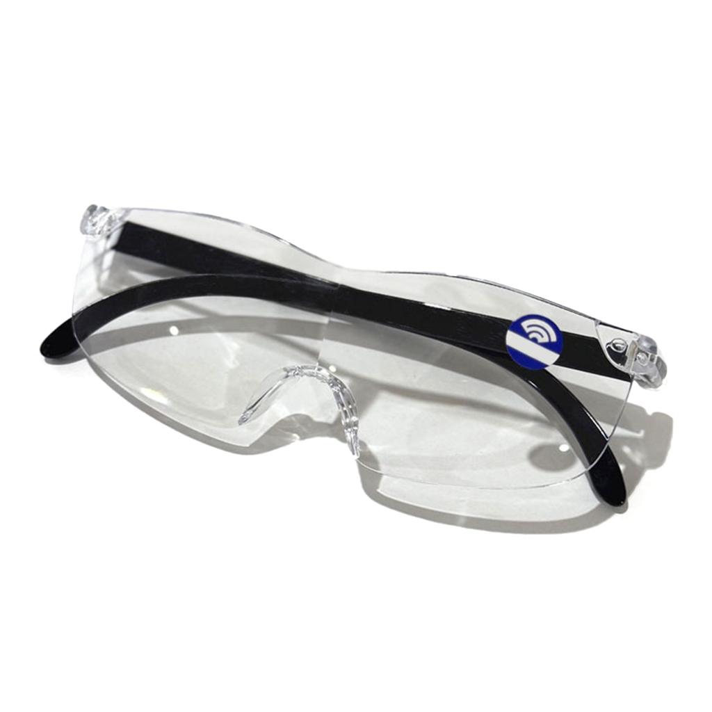 HD Magnifying Reading Glasses With Blue Light Blocking For Seniors Oversized Unframed Design Lightweight Comfort Fit
