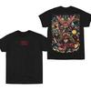 One Piece Luffy Graphic Printed T-shirt Anime Cotton Comfortable Parent-child Clothing