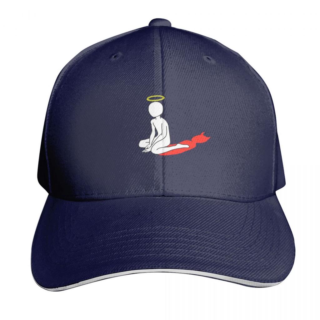 Angel Face Devil Soul TShirt Baseball Cap Fishing Cap Anime Hat Custom Cap Golf Golf Wear Unisex Womens