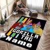 Custom personalization Gorilla Tag Area Rug - Perfect For Kitchen, Bathroom,Laundry Room Decor Large Size Available,Gift All Seasons