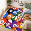 Pool Balls Living Room Nonslip Area Rug Soft Carpet For Bedroom Game Playroom Sofa Office Home Decor Doormat Christmas Gift C9302524