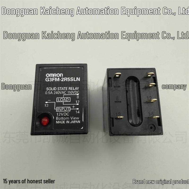 

Omron G3FM-2R5SLN Power MOSFET Relay, 12VDC, 0.5A, 240VAC/110VDC No