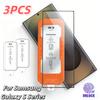 3PCS Anti-Fingerprint Tempered Glass Screen Protector For Galaxy S26 S25 S24 Ultra Plus Edge 9H Hardness No Dust Mobile Accessor