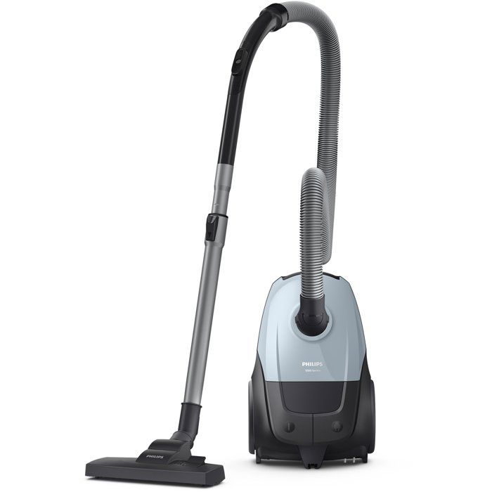 Aspirateur Traineau avec sac - PHILIPS XD1142/10? - Aspirateur Série 1000 - 750 W - 77 dB - 3 L - Bleu Gris