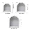 Epoxy Resin Mold Arch Resin Mold Bookends Resin Mold for Flowers Preservation