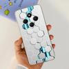 For Xiaomi Poco C75 Case 2024 New Stylish Flower Soft Transparent Silicone Phone Cover For Xiaomi Poco C75 4G C 75 PocoC75 Coque