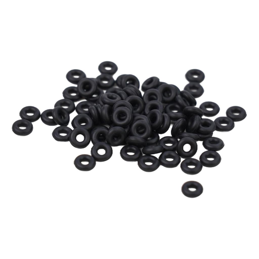 100Pcs Carp Fishing Rigs Rings O Ring For Wacky Rigging Worms-Connectors Tackle