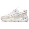 DLites 4.0 Lace Bear Mesh Synthetic Leather Comfortable Breathable Low-Top Dad Shoes Women Sneaker White Silver Gray 896147-MULT