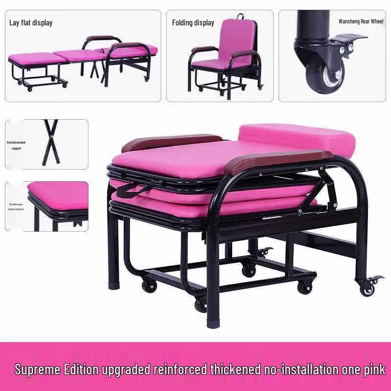 Portable Folding Bed Chair for Naps and Escort