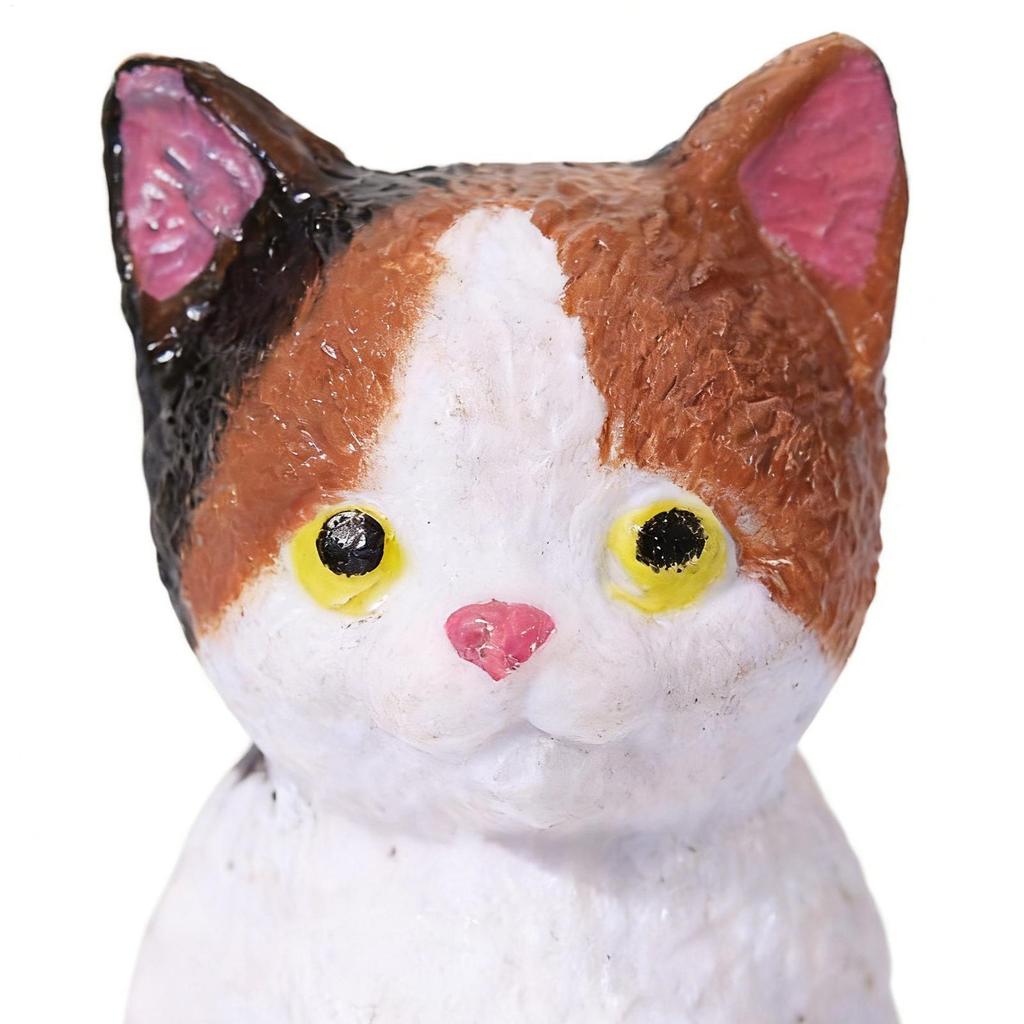 5Pcs Cute Kitten Decoration Creative Sleeping Cat Doll Home Ornaments Toys Cat Car Landscape Decoration Adorable Gifts