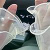 1Pairs Nail Art Tulle Photo Glove Fake Pleated Cuff Manicure Photography Props Nail Tips Display Sleeve Fashion Accessories