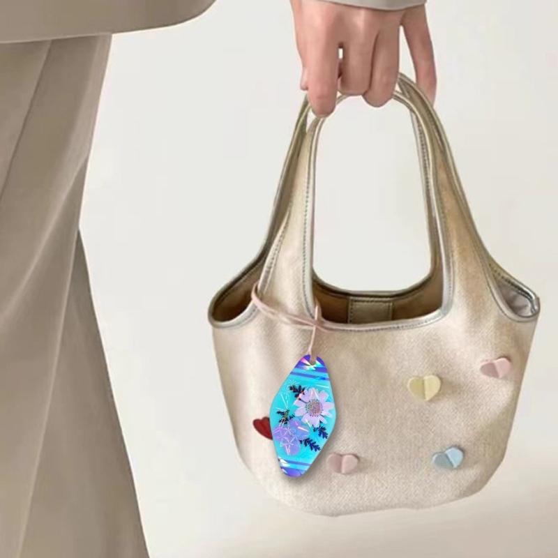 Silicone Keychain Mold in Diamond Shape Soft Silicone Rhombus Keychain Maker Mold for Creative Key Pendant Ornament