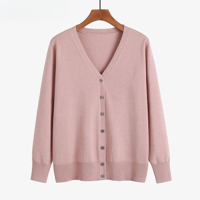 Knitted Oversize Cardigan Women Autumn 2025 Sweaters Female Tops Women's Cardigans White Cardigan For Women Knitted Jacket