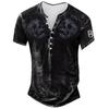 Men's Short Sleeve Graphic And Embroidered Fashion T-Shirt Spring And Summer Short Sleeve Printed