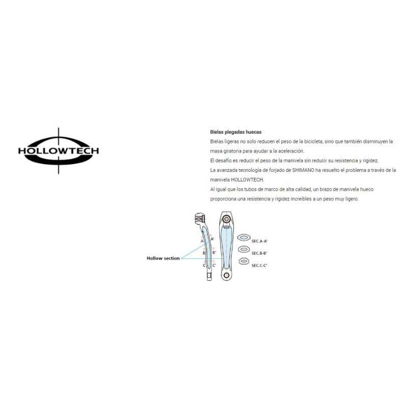 Shimano 46x36T 175mm 11S IFCR8000EX66 FC-R8000
