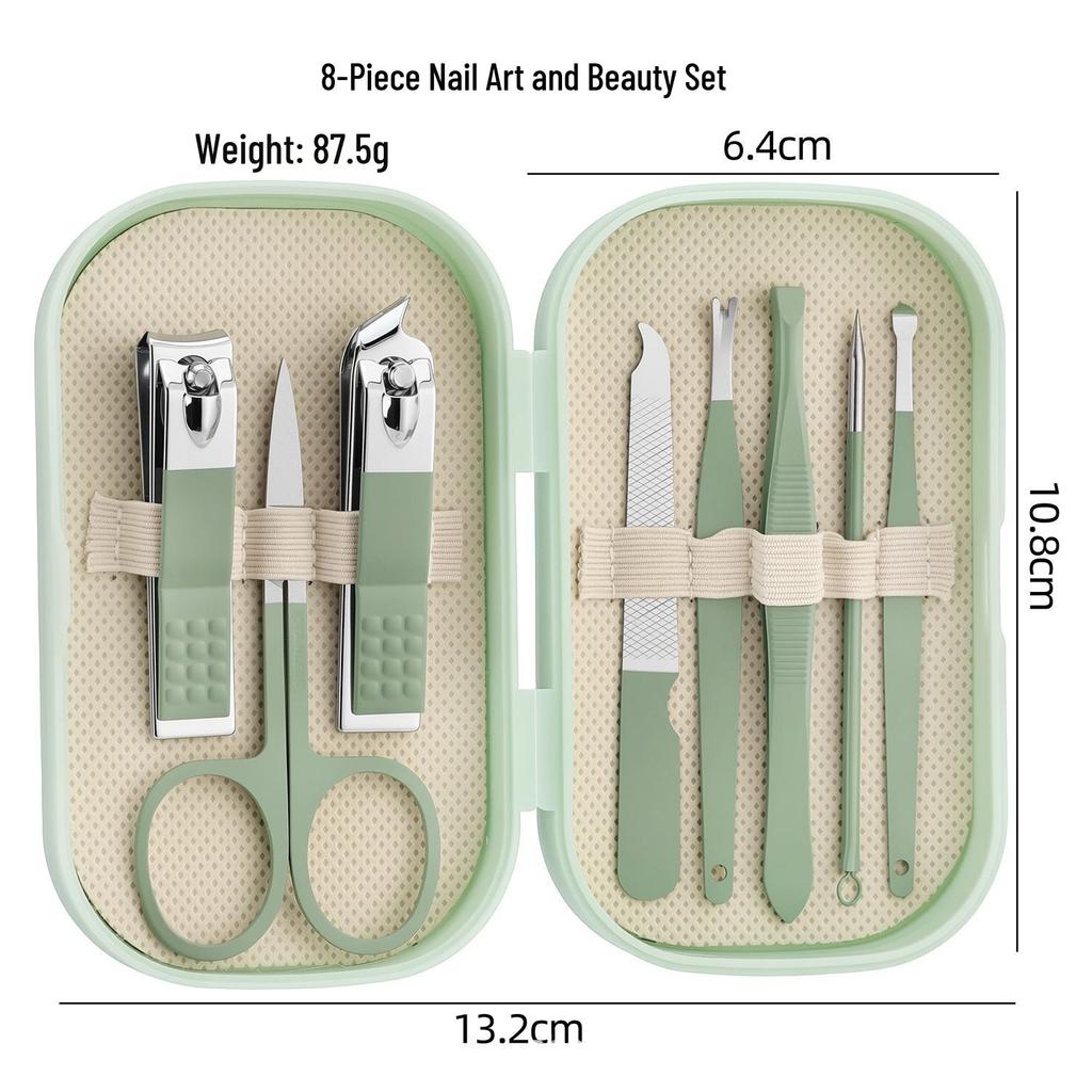 14-Piece Luxury Nail Clipper & Ear Pick Manicure Set