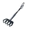 Heavy Duty Iron Fire Pit Tongs Metal Clamp for Charcoal and Firewood Handling Ideal for Camping and Outdoor Activity