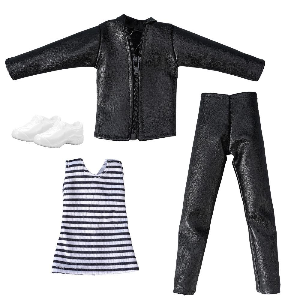 Multicolor Doll Clothes 1/6 30cm/11" Doll Sport Suit High Quality Mini Male Jackets Pants Toys