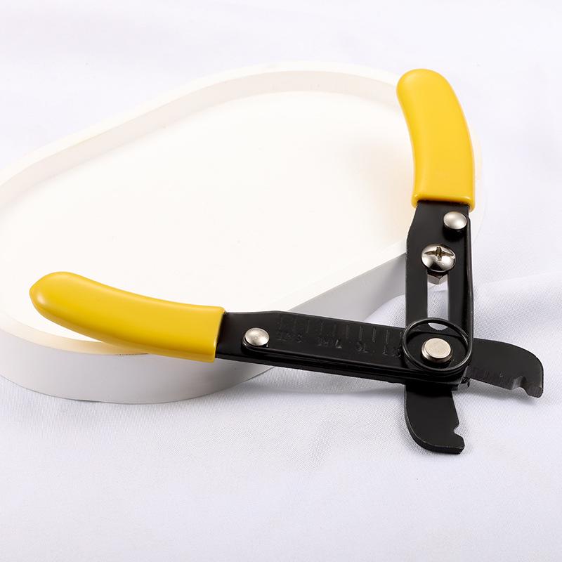 Szczypce ze stali nierdzewnej do biżuterii do grubych zapięć łańcuszków - narzędzie do akcesoriów DIY ręcznie robionych