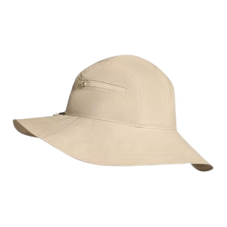 Nike Logo Design Polyester Fisherman Hat Unisex Hats Beige HJ7135253