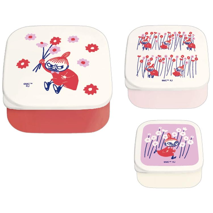 

Kamio Japan Ланч-бокс Муми-тролли Маленькая Мю Справедливый МУМИ-ТРОЛЛЬ розовый