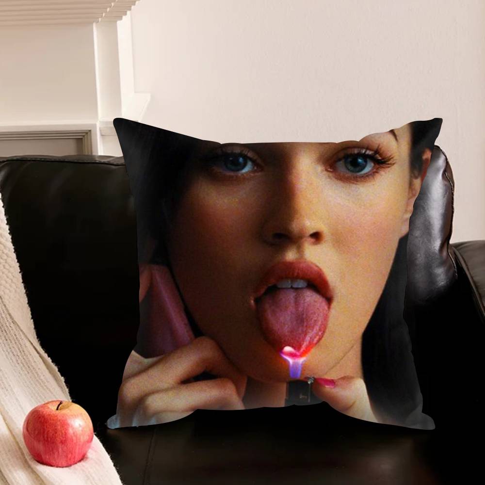 J-Jennifers Body Megan Fox Actor Various Sizes Square Pillowcase For Car Home Bedchamber Decor