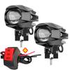 LED Car Motorcycle Spotlight  Headlight Fog Blast Lights Accessories  Auxiliary Spot Work Lights Accessories for Truck Car ATV