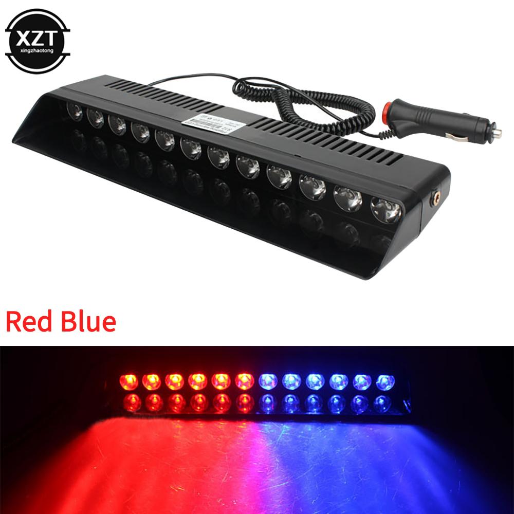 

Автомобильные стробоскопические мигающие огни, лампа 12 светодиодов, красный/синий/янтарный/желтый/белый, полицейская светодиодная мигалка, аварийная сигнальная лампа для автомобиля 12 В 12 Вт