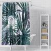 Home Shower Curtains for Bathroom Waterproof Fabric Modern Nordic Style Bathroom Curtains Shower Curtain Morandi Andscape Plant
