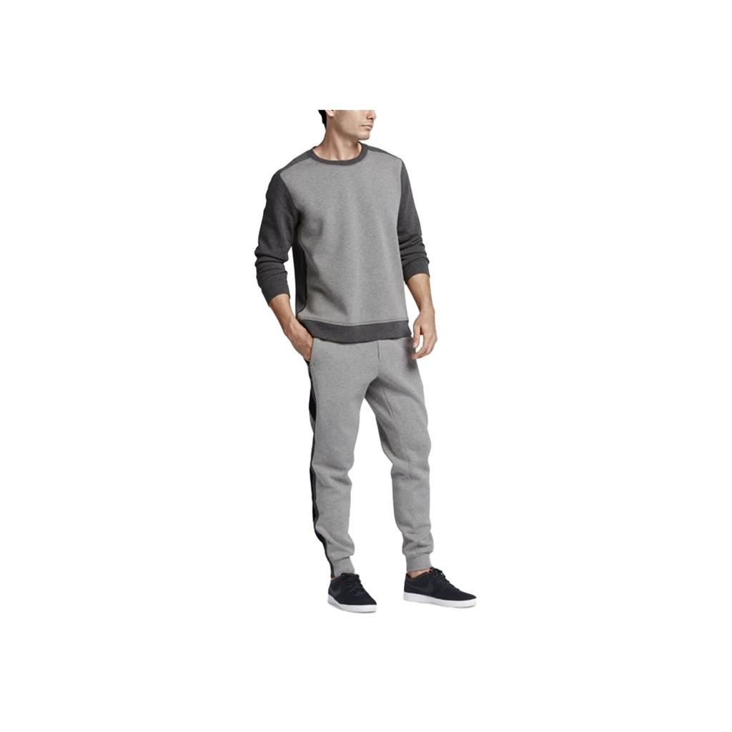Nike Lab Federer Color Block Crew Neck Long Sleeve Sweatshirt Men Sweatshirt 826875-063