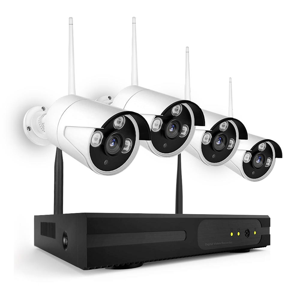 ワイヤレスNVRキット ワイヤレスNVRキット Zxtech 4K Complete Wireless CCTV Kit