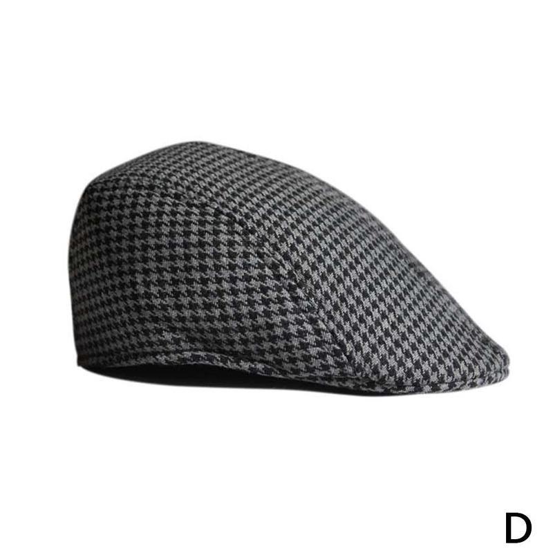 Tweed Flat Cap Mens Gatsby Hat Designer 