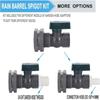 Thread Seal Tape Rain Barrel Faucet Valve Kit Hard Garden Diverter Kit  Garden Barrel