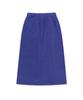 Sseonleobeutueo Fleece Long Skirt Blue