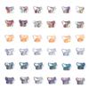 Glass Dazzle Color Butterfly Crystal Beads Loose Beads Handmade DIY Beading Bracelet Glass Beads Homemade Jewelry Accessories Beads for Jewelry Making