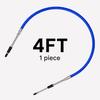 Marine Outboard Throttle Shift Cable, Boat Motor Remote Control Cable, Engine Gear Operation Lever Pull Wire Replacement