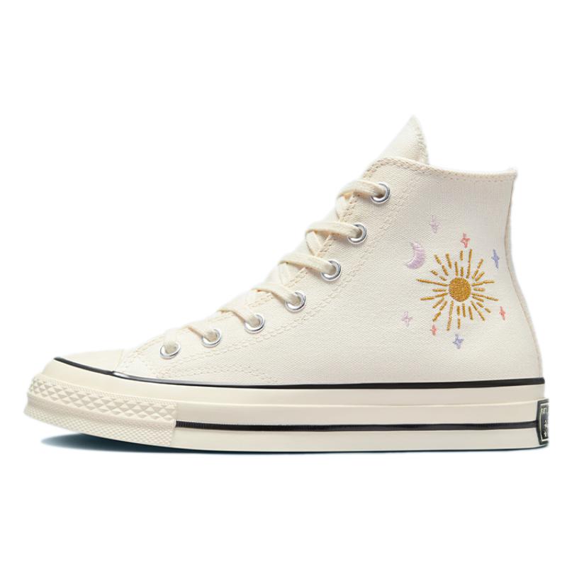 Converse 1970s Chuck Taylor All Star "Mystic World" High Top Canvas Shoes Women's Off-White