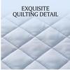 Premium 12mm Thick Ice Silk Latex Cooling Mat 3-Piece Washable Soft Bed Linen For Hot Summer Bedroom Use