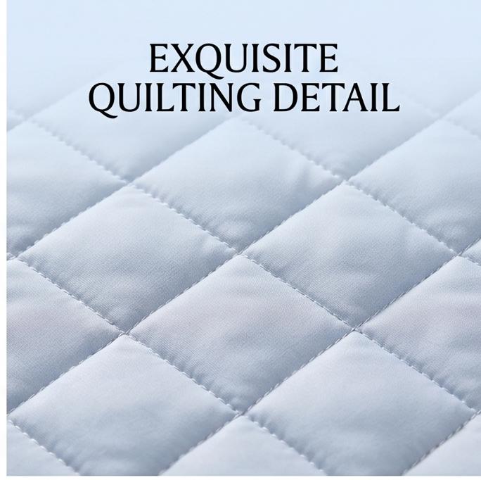 Premium 12mm Thick Ice Silk Latex Cooling Mat 3-Piece Washable Soft Bed Linen For Hot Summer Bedroom Use