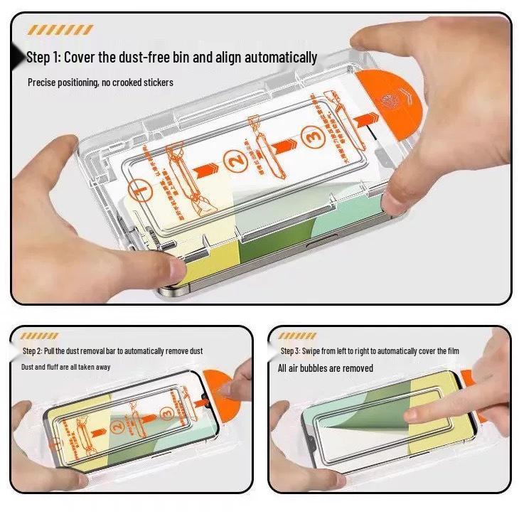 Apple 17 Pro Max Tempered Glass Privacy Screen Protector for iPhone 16 Pro.