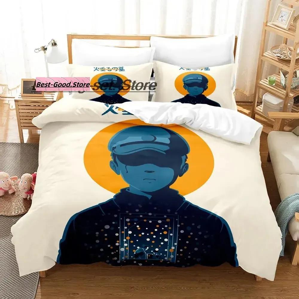 

Комплект постельного белья «Светлячки в лесу» Пододеяльник Простыня Наволочка с принтом Кровать Полный Размер Квинсайз Кингсайз Одеяло Спальня 70x133cm 2pcs