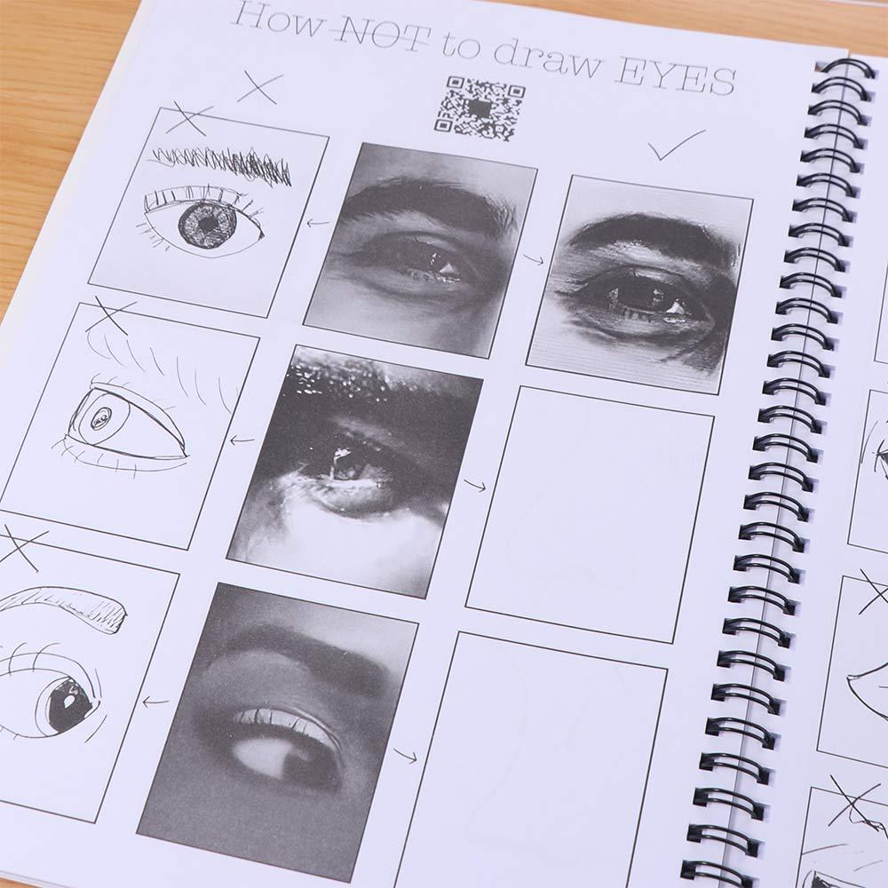 Professional This Is Not a Sketchbook Thick Paper Hardcover Art Class Drawing Book Stationery with Lined Blank Pages