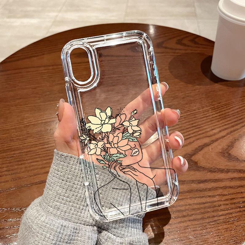 Phone Case for IPhone 13 15 14 12 11 16 Pro Max XR XS SE Max 6 7 8 Plus for Samsung S24 A55 A32 S23 for Yellowmi Note 13 12 11 10 Pro Drop Resistant