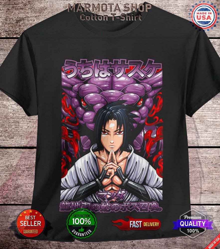 Sasuke Uchiha Shirt Naruto Shippuden Susanoo Itachi Anime Style Tee T-Shirt All