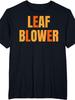 Funny Leaf Blower Fall Costume Couple Halloween Matching TShirtRetro Casual Crew Neck Printed T-Shirt